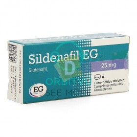 Sildénafil EG 25 mg x 4 Comprimés