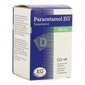 copy of Paracétamol EG 500 mg x 30 Comprimés pelliculés