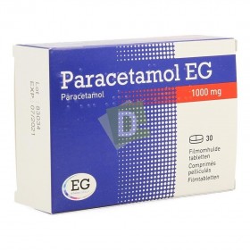 copy of Paracétamol EG 500 mg x 30 Comprimés pelliculés