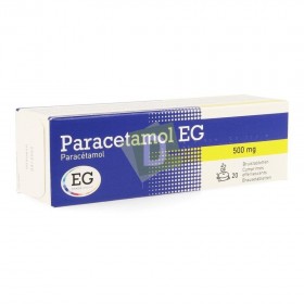 Paracétamol EG 500 mg x 20 Comprimés effervescents