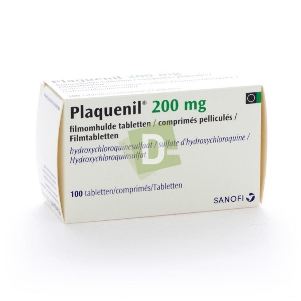 Plaquenil 200 mg x 30 Comprimés