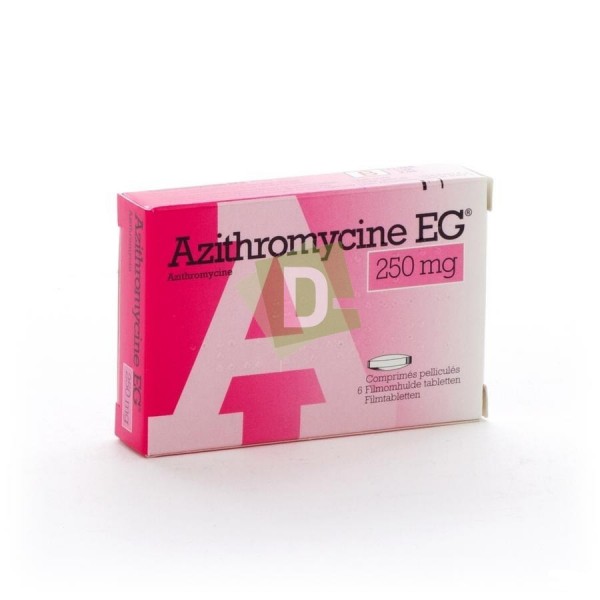 Azithromycin EG 250 mg x 6 Tablets