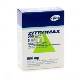 Zitromax 200 mg / 5 ml Suspension Buvable 15 ml