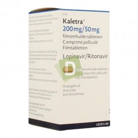 Kaletra 200 mg / 50 mg x 120 Comprimés pelliculés