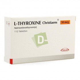 L-Thyroxine Christiaens 0.050 mg x 112 Comprimés