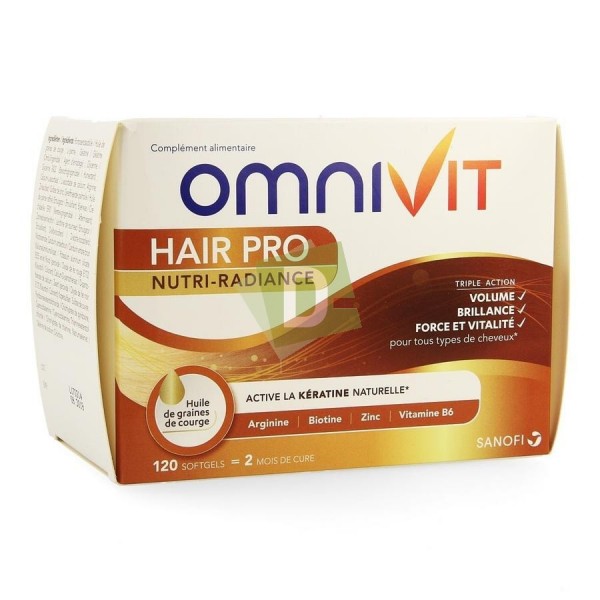 copy of Omnivit Hair Pro Nutri Repair 120 Comprimés