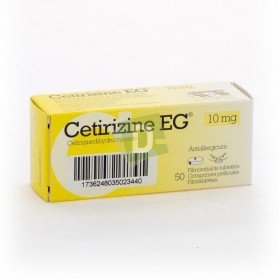 Cetirizine EG 10 mg x 50 Film-coated tablets