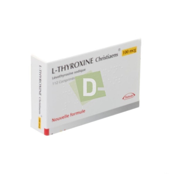 L-Thyroxine Christiaens 0.100 mg x 112 Comprimés