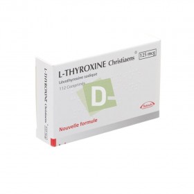 L-Thyroxine Christiaens 0.125 mg x 112 Comprimés