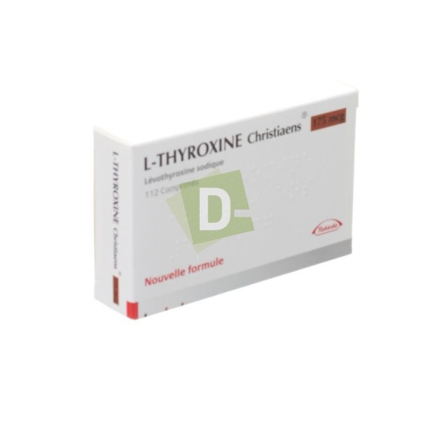 L-Thyroxine Christiaens 0.175 mg x 112 Comprimés