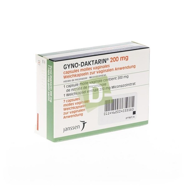 Gyno-Daktarin Ovule 7 x 200 mg