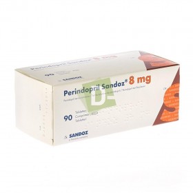 Perindopril Sandoz 8 mg x 90 Comprimés
