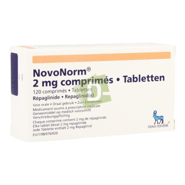 NovoNorm 2 mg x 120 Comprimés