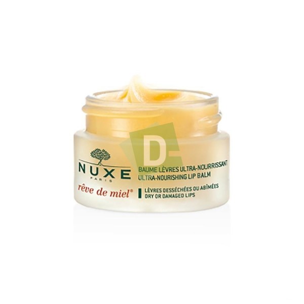 Nuxe Rêve de Miel Baume Lèvres Ultra Nourrissant Pot 15 ml