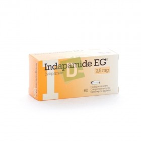 Indapamide EG 2.5 mg x 60 Comprimés enrobés