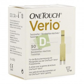 OneTouch Verio Test Strips 50 Pieces