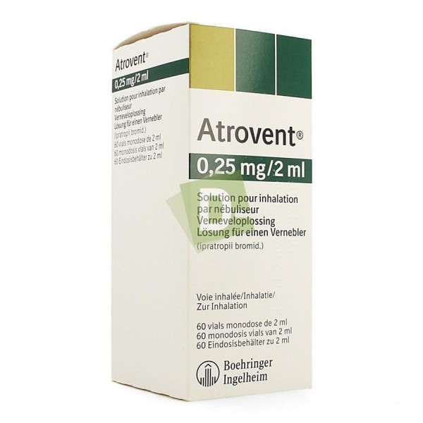Atrovent Monodose 0.25 mg / 2 ml x 60