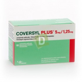 Coversyl Plus 5 mg / 1,25 mg x 90 Comprimés