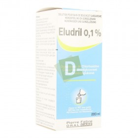 Eludril 0.1% mouthwash solution 200 ml