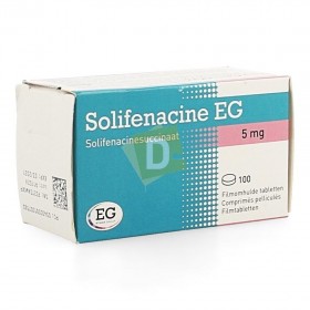 Solifénacine EG 5 mg x 100 Tablets