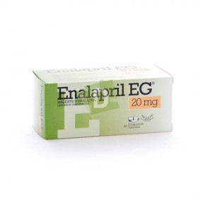 Enalapril EG 20 mg x 98 Comprimés : Aide à soigner l'hypertension artérielle