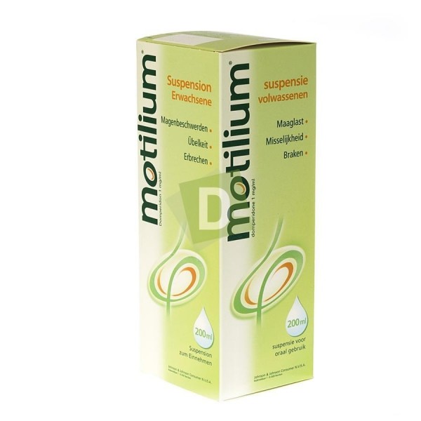 Motilium 10 mg Oral Solution 200 ml