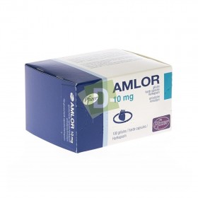 Amlor 10 mg x 100 Caps : Pills against High Blood Pressure