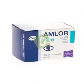 Amlor 10 mg x 100 Caps : Pills against High Blood Pressure