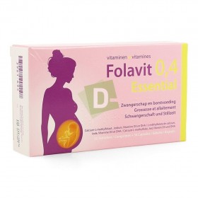 Folavit Essentials 0.4 mg x 30 Tablets
