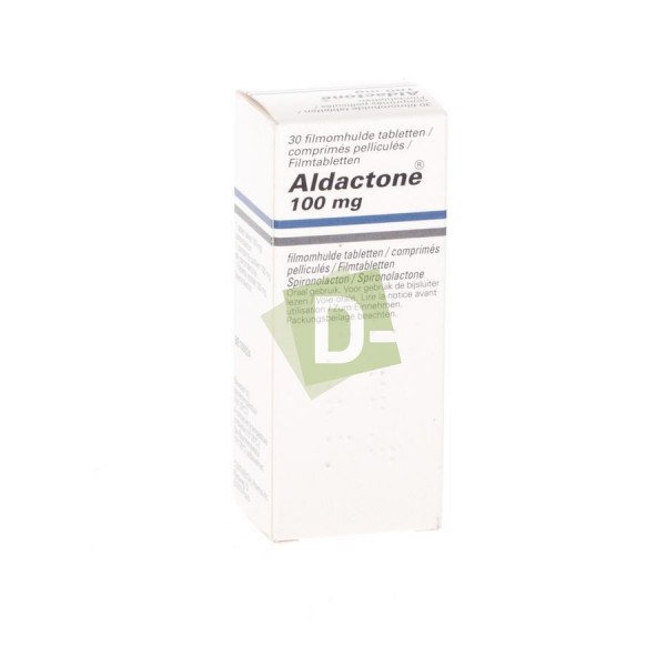 Aldactone 100 mg x 30 Comprimés pelliculés