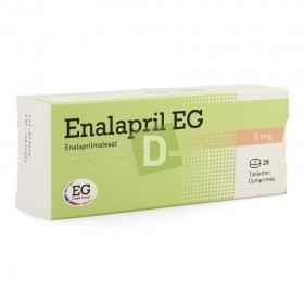 Enalapril EG 5 mg x 28 Comprimés