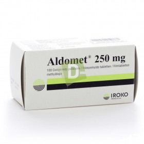 Aldomet 250 mg x 100 Comprimés pelliculés