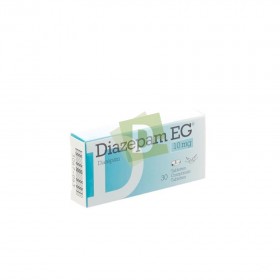Diazepam EG 10 mg x 30 scored tablets