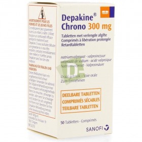 Depakine Chrono 300 mg x 50 Prolonged Release Tablets