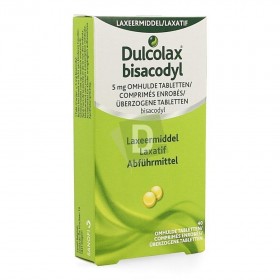 Dulcolax 5 mg x 40 Comprimés enrobés
