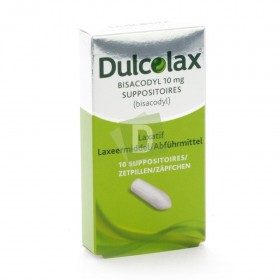 Dulcolax 10 mg x 10 Suppositoires