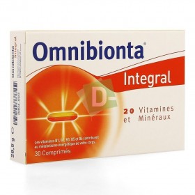 Omnibionta Integral 30 Comprimés