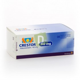 Crestor 40 mg x 98 Film-coated tablets