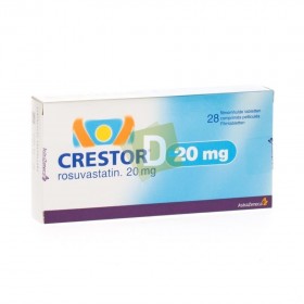 Crestor 20 mg x 28 Film-coated tablets