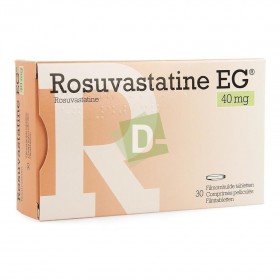 Rosuvastatine EG 40 mg x 30 Comprimés pelliculés