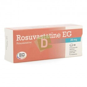 copy of Rosuvastatine EG 40 mg x 30 Comprimés pelliculés