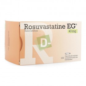 copy of Rosuvastatine EG 40 mg x 30 Comprimés pelliculés
