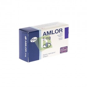 Amlor 5 mg x 56 Capsules