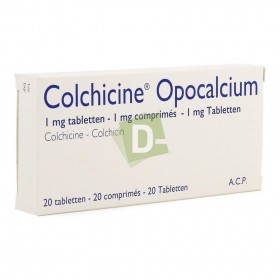 Colchicine Opocalcium 1 mg x 20 Tablets
