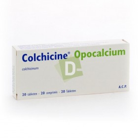 Colchicine Opocalcium 1 mg x 20 Tablets