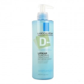 LRP Lipikar Surgras Crème Lavante Anti Dessèchement 400 ml
