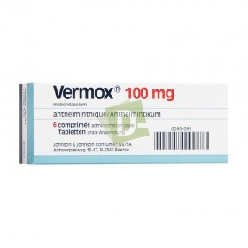 Vermox 100 mg x 6 Comprimés
