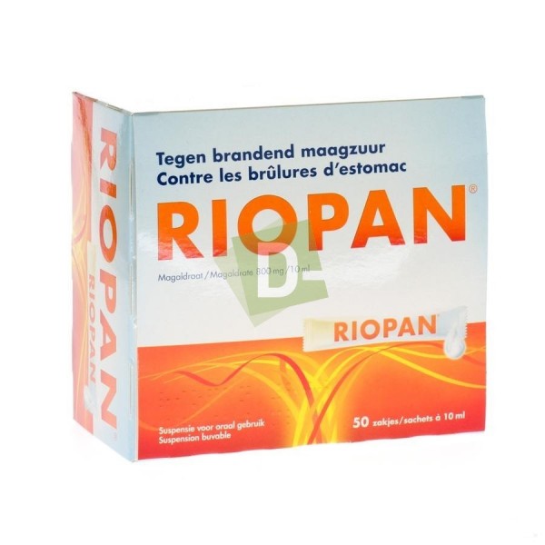 Riopan Gel sachets 50 x 10 ml