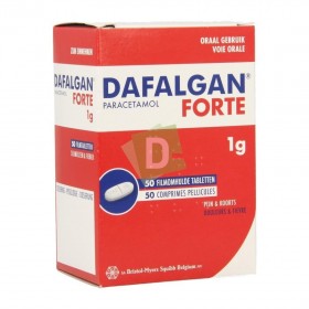 Dafalgan Forte 1000 mg x 50 Comprimés péllicules