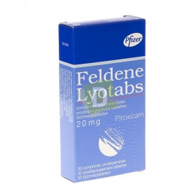 Feldene Lyotabs 20 mg x 30 Comprimés orodispersibles